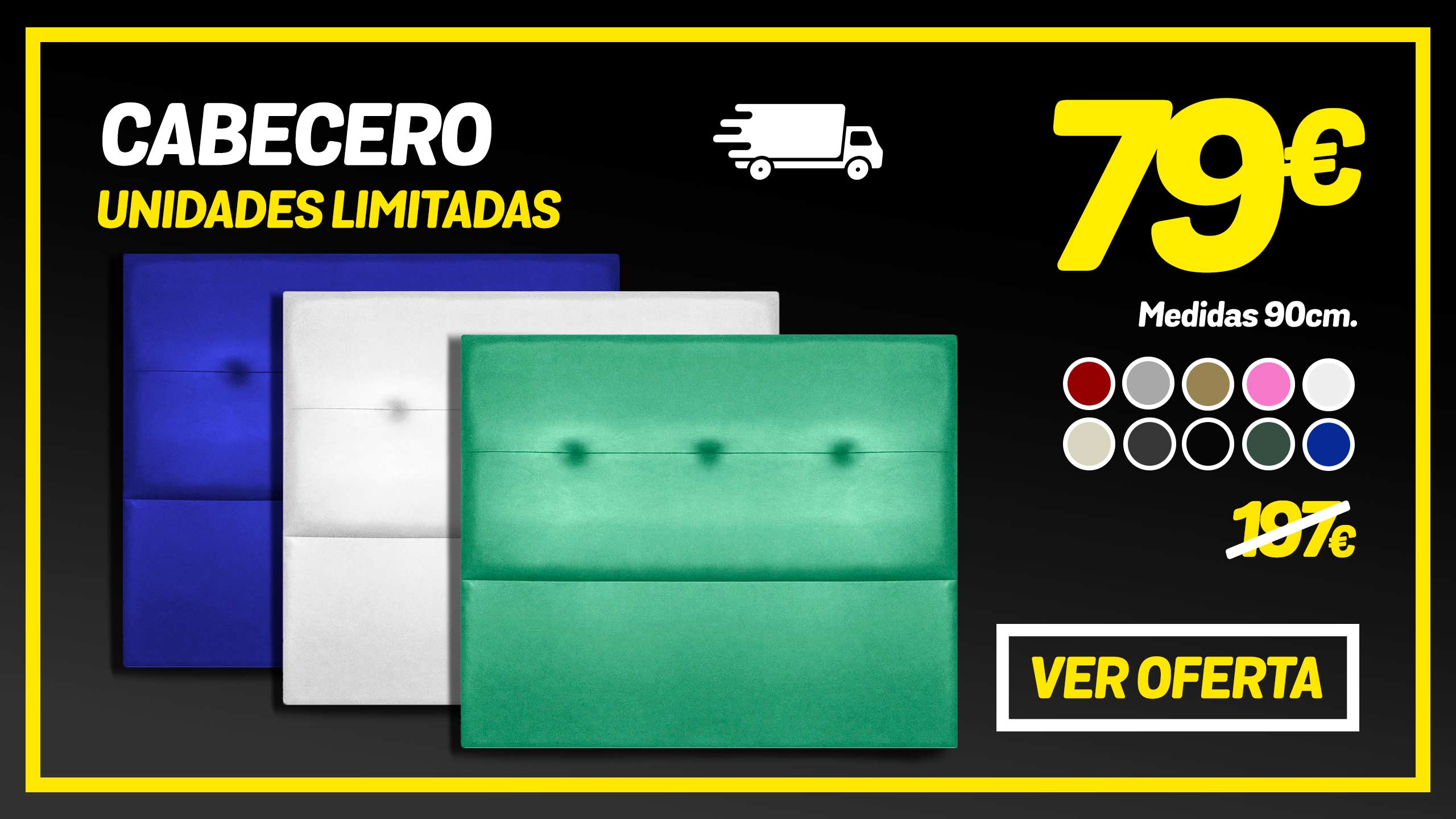 cabecero en stock online
